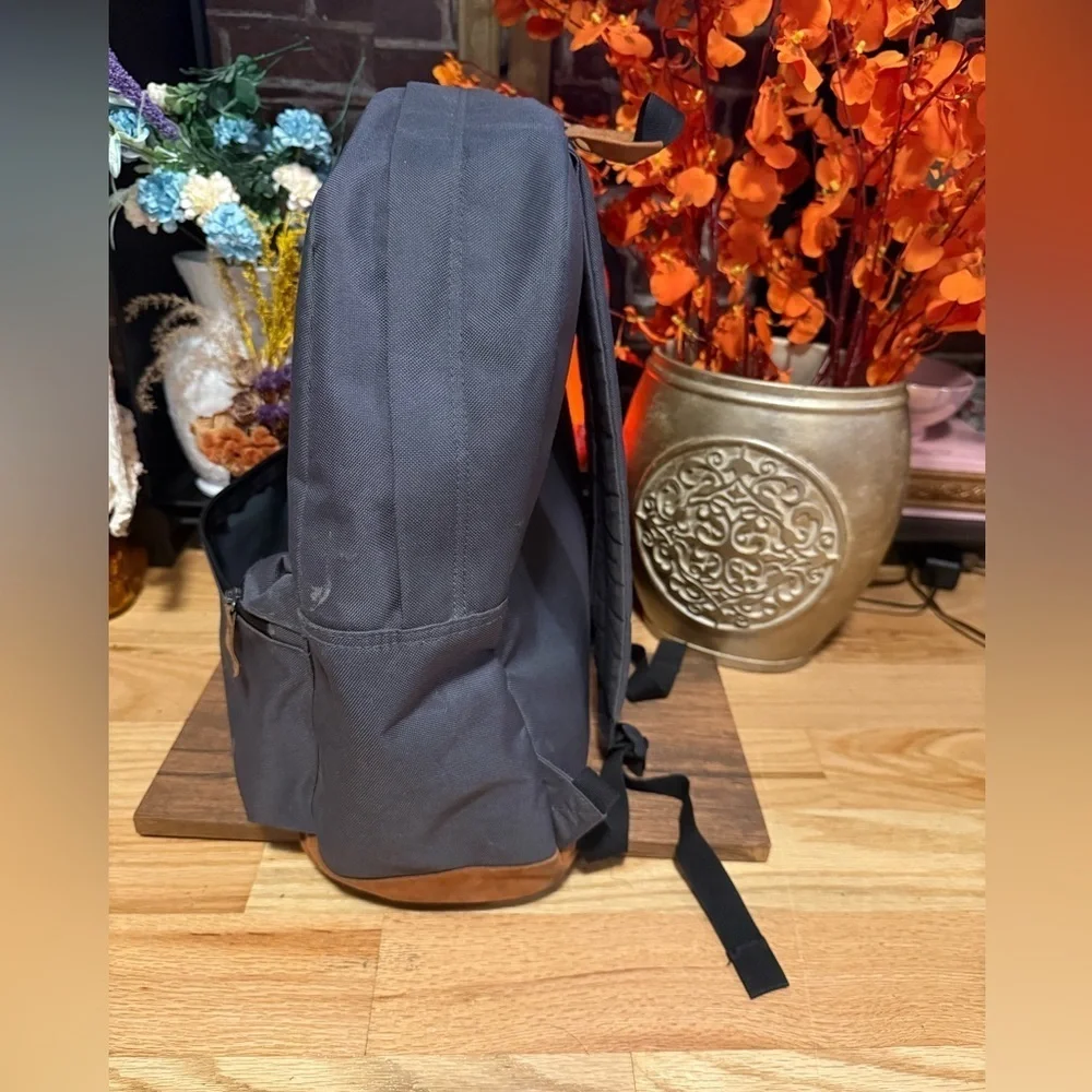 Empyre Gray Backpack with Brown Accents